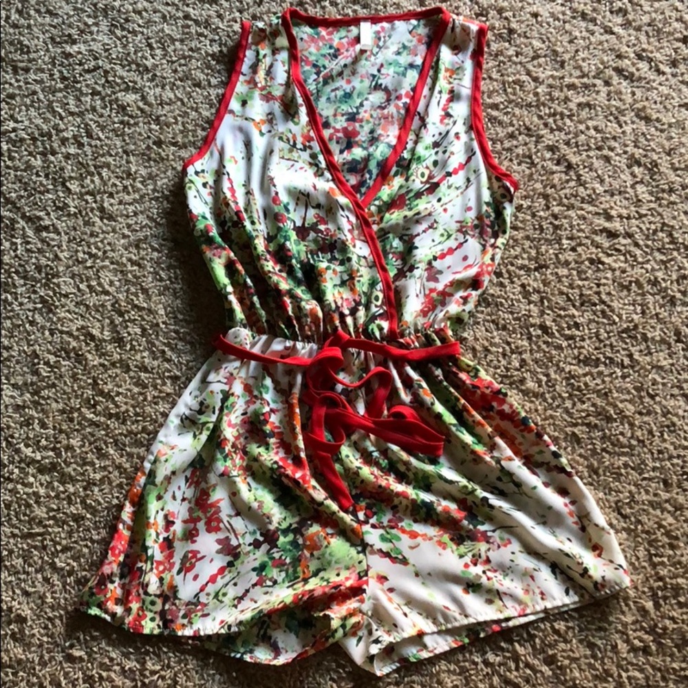 Floral Romper